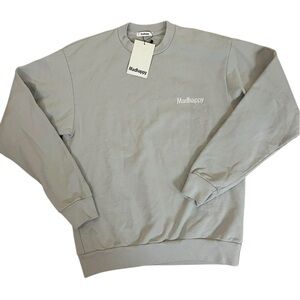NWT MadHappy Gray Classics Universal Crewneck Sweatshirt size small